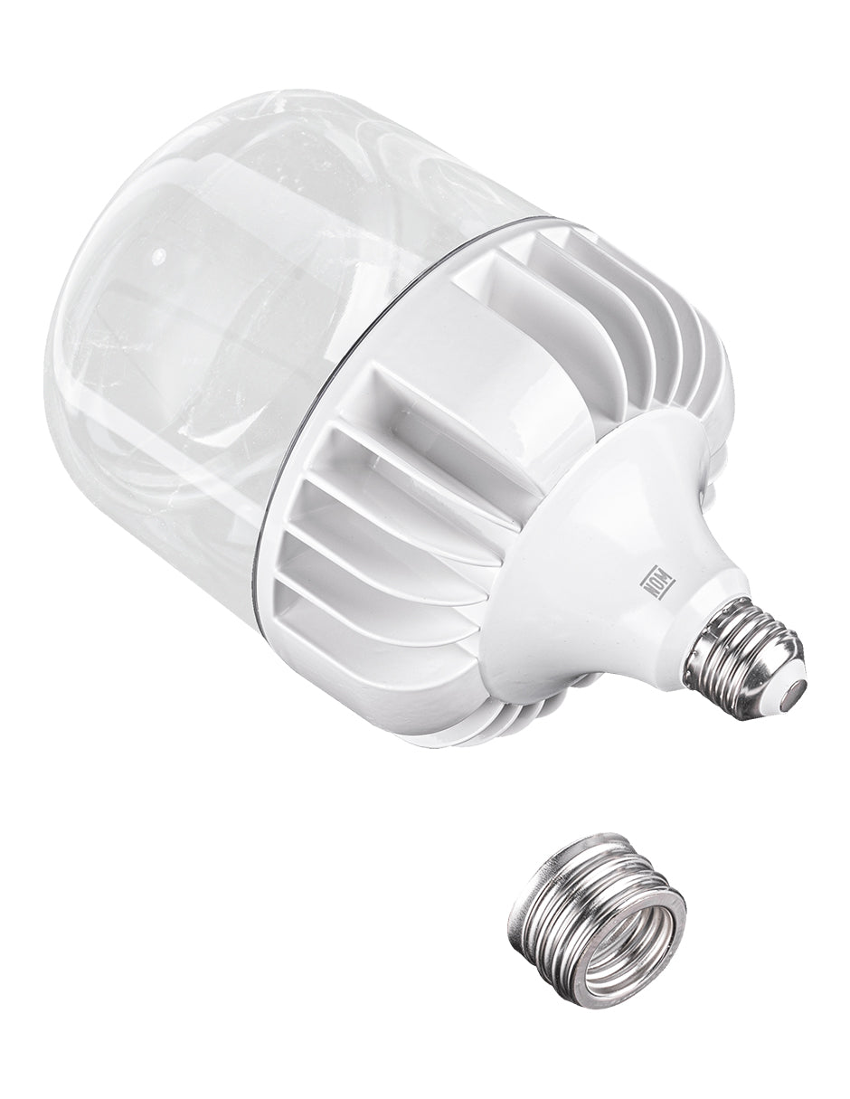 LÁMPARA LED ALTA POTENCIA SEMITRANSPARENTE 50W 6500K 100-240V E40