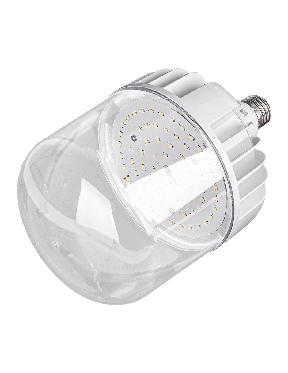LÁMPARA LED ALTA POTENCIA SEMITRANSPARENTE 50W 6500K 100-240V E40