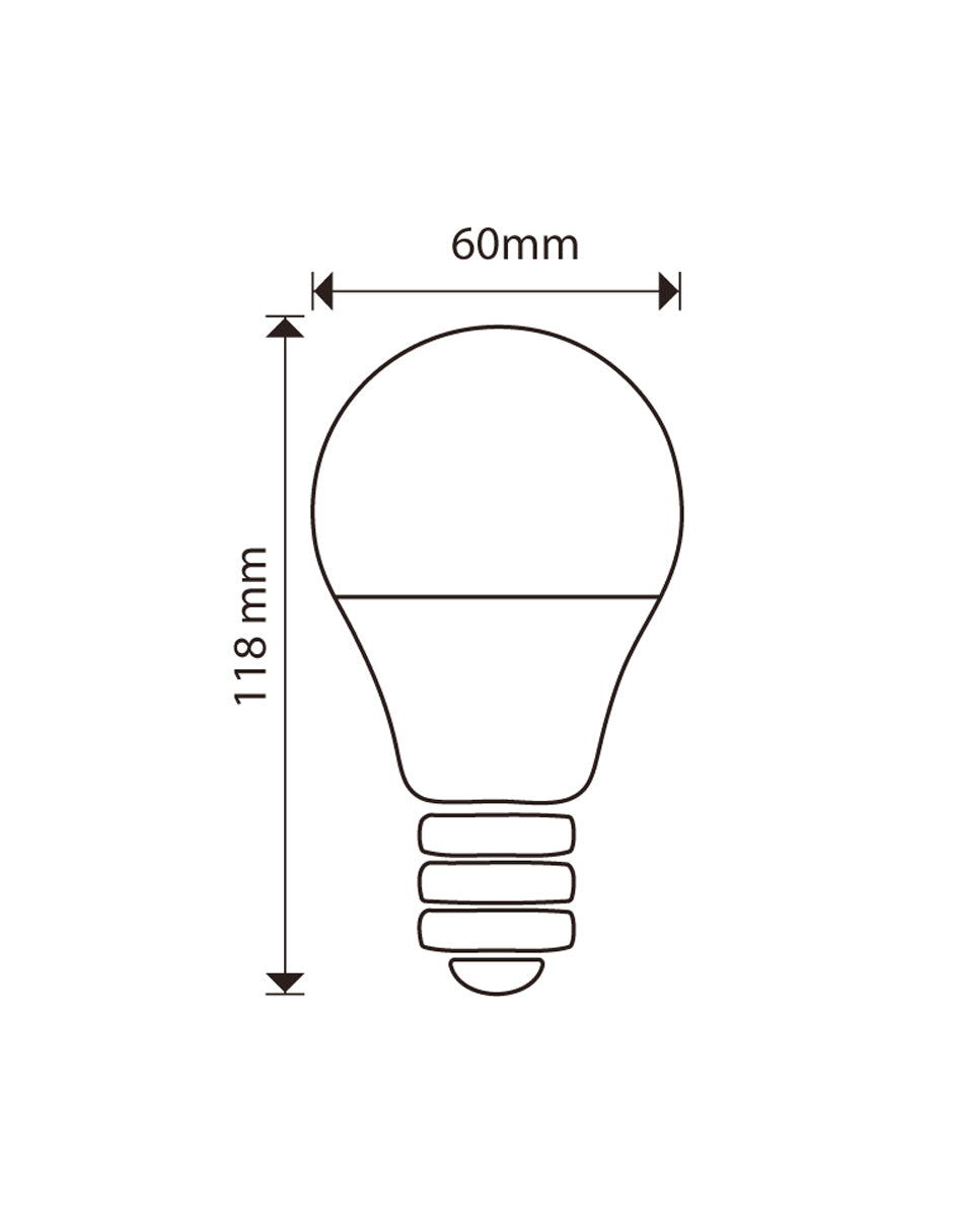 LÁMPARA LED WIFI 9W RGBW