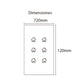 INTERRUPTOR ESCENAS WIFI BLANCO