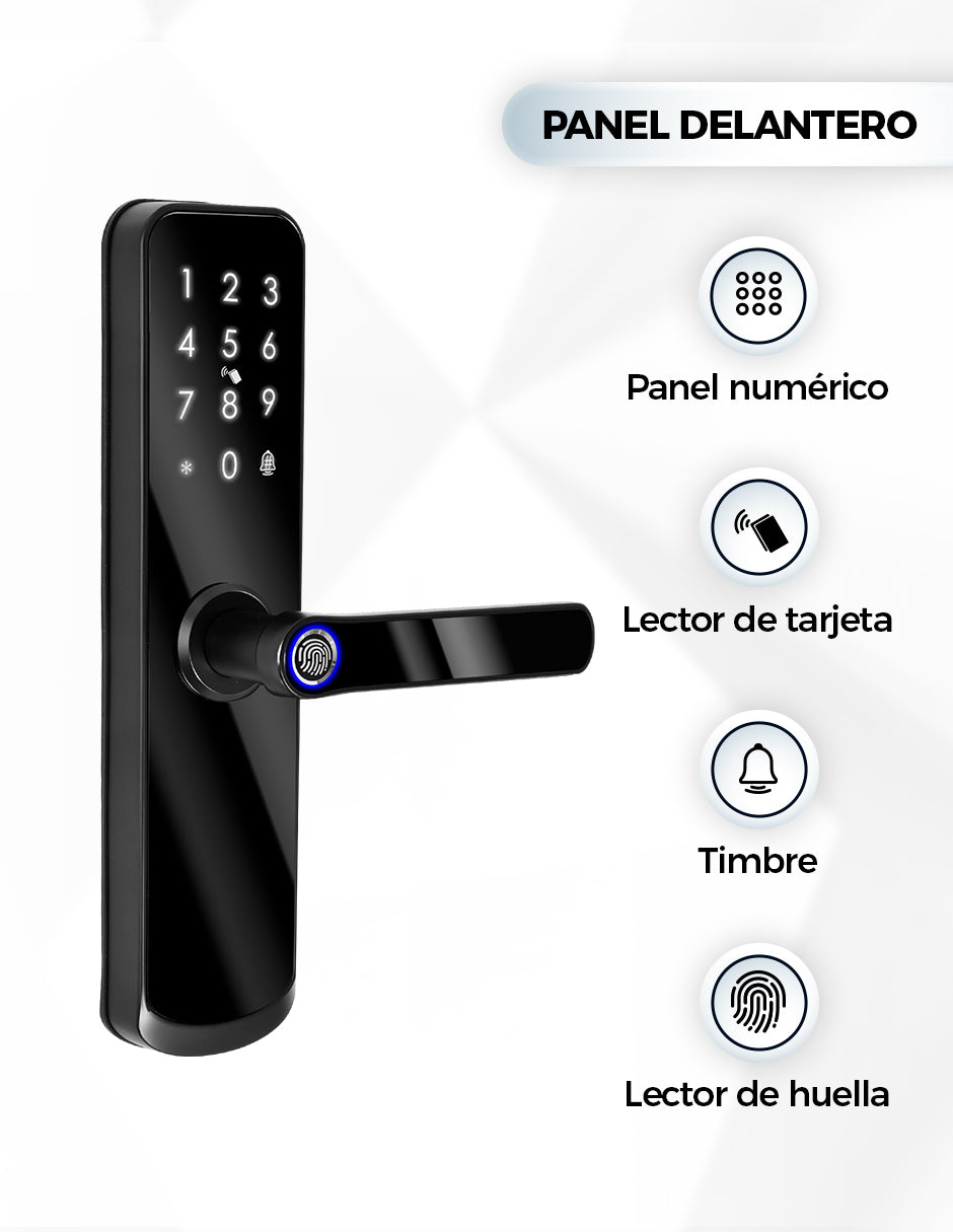 CERRADURA INTELIGENTE WIFI LARGA