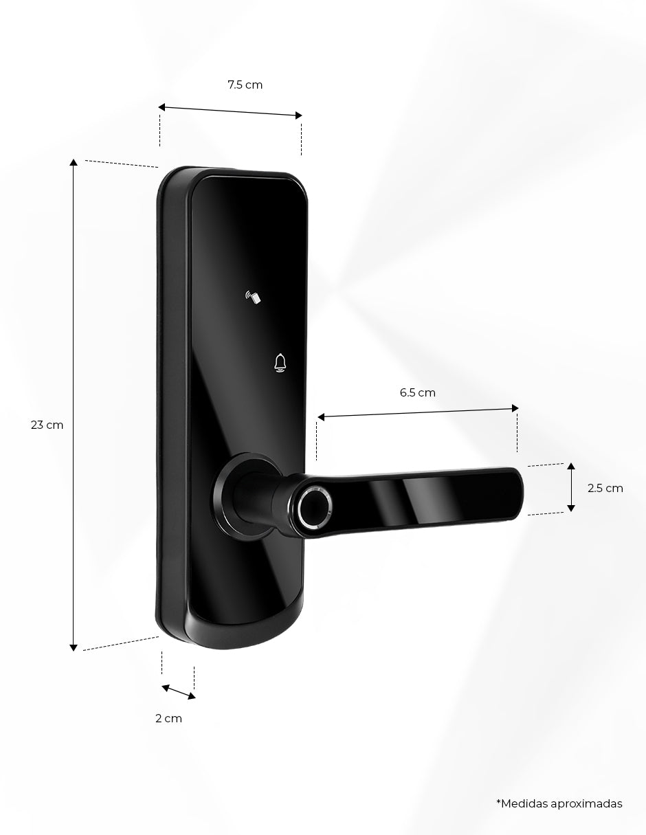 CERRADURA INTELIGENTE WIFI COMPACTA