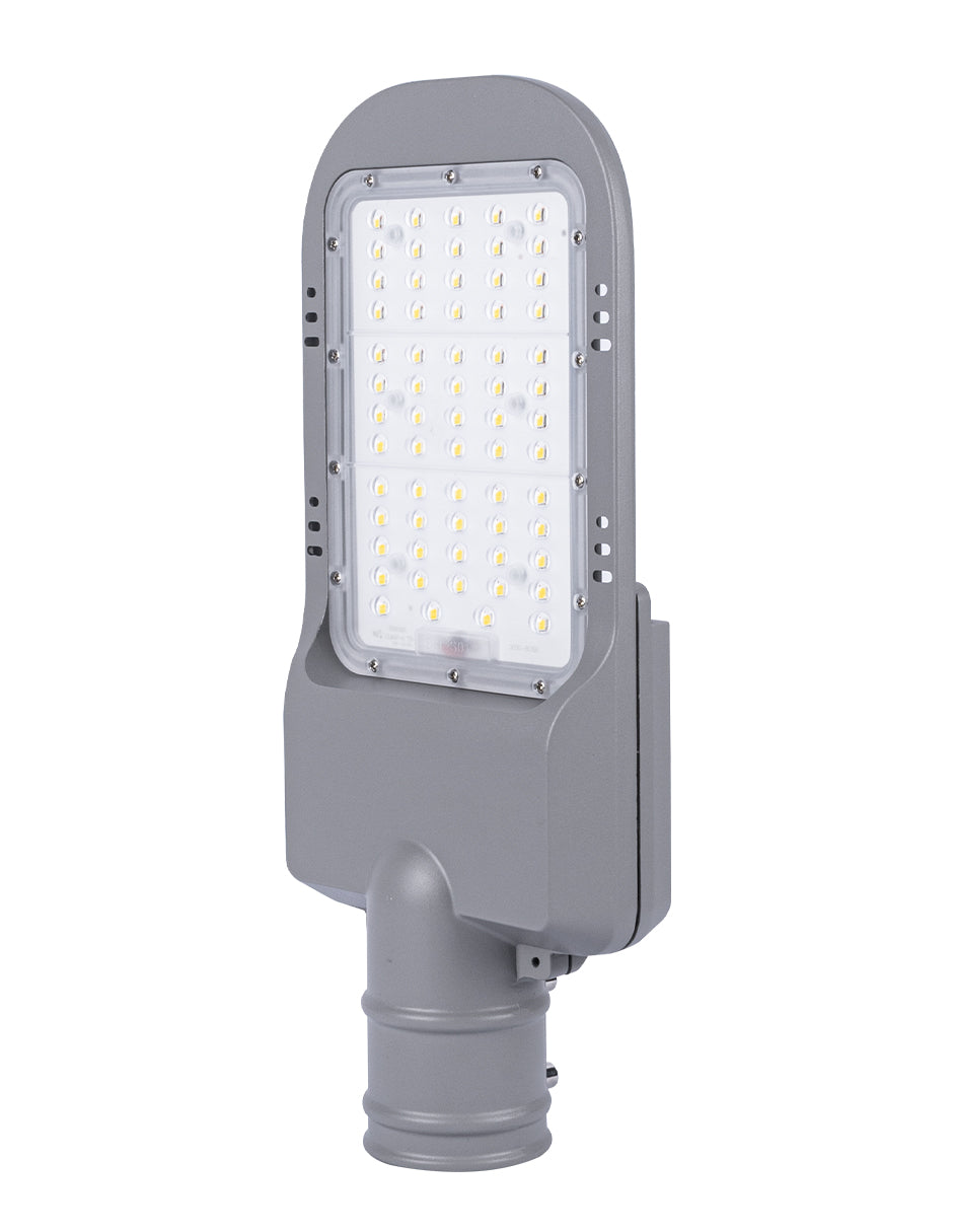 LUMINARIO LED VIAL 50W 5700K 100-277V 10KV C/FOTOCELDA