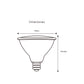 LAMPARA  LED PAR30 ATENUABLE 12W 3000K 100-130V E26 SHORT NECK