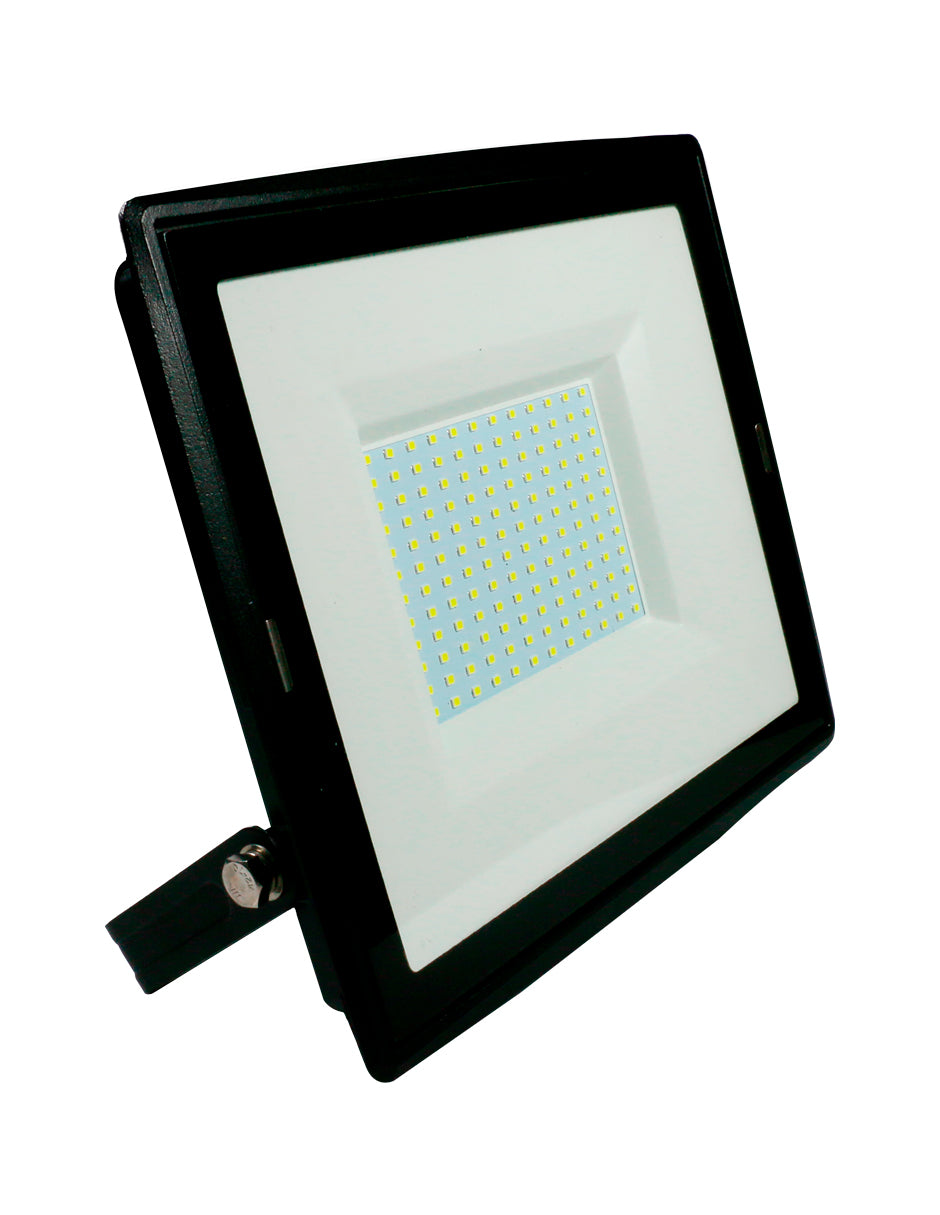 LUMINARIO LED REFLECTOR 150W 5000K 100-277V IP65 NEGRO